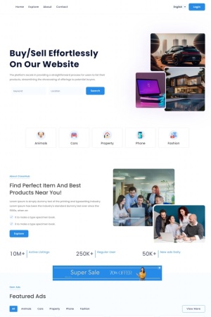 現(xiàn)代電子商務(wù)購買服務(wù)平臺網(wǎng)站模板-Toy模板網(wǎng)編號6067